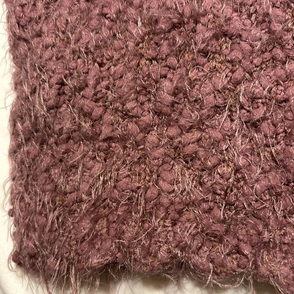 Dreamers by Durant Fuzzy, Popcorn, Chunky Open Front Cardigan with Pockets - Picture 10 of 10